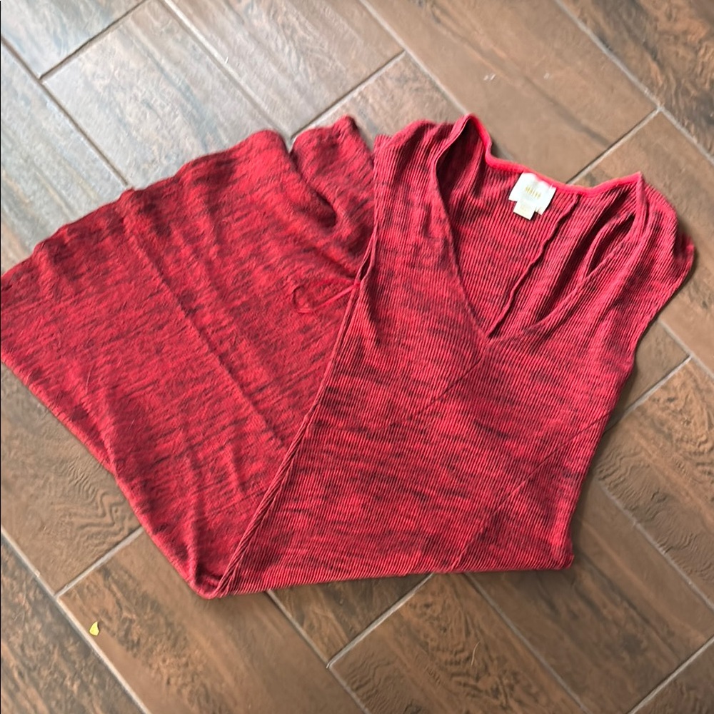 Maeve Vibrant Red Knit dress